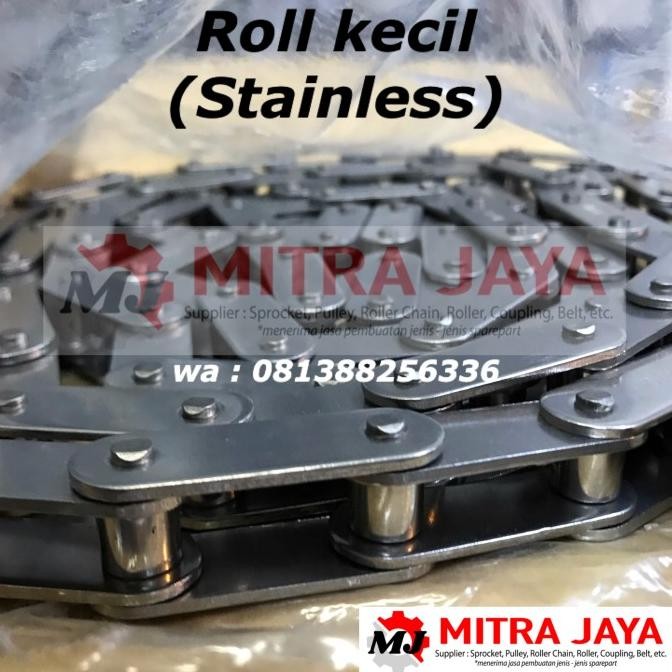 Rantai Conveyor C2080 Stainless Sus Ss C 2080 Double Pitch Chain