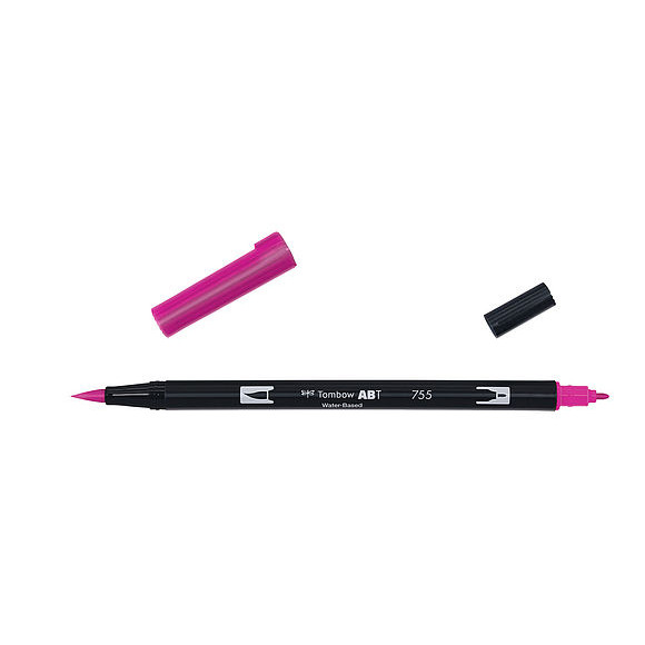 

Gramedia Cirebon - TOMBOW DUAL BRUSH PEN RUBINE RED ABT 755