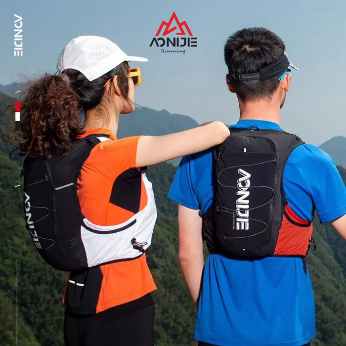 Aonijie C9116 Hydration Backpack Vest - 10L Trail Running - Black