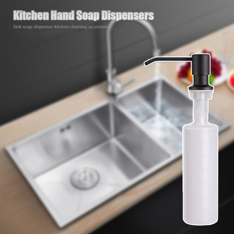 Tempat Sabun Cair Tanam Wastafel Liquid Soap Dispenser 350ml - NL35