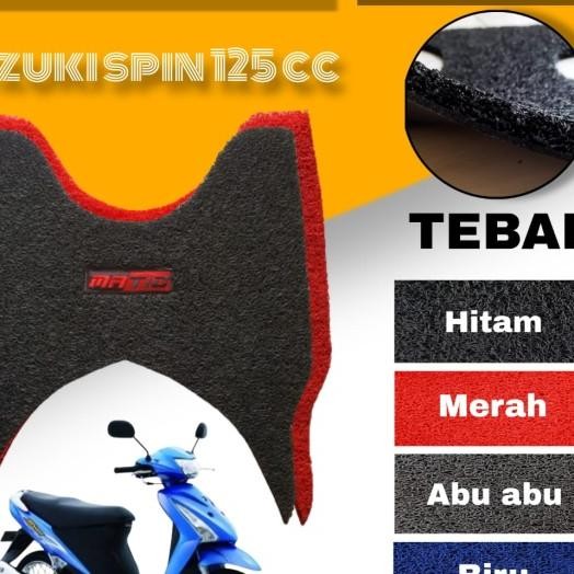 Karpet Suzuki Spin 125/Karpet Pijakan Kaki Motor/Karpet Dasbor Motor.