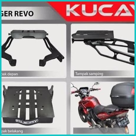 Bracket box motor kucay geser honda tiger revo tirev givi kappa shad