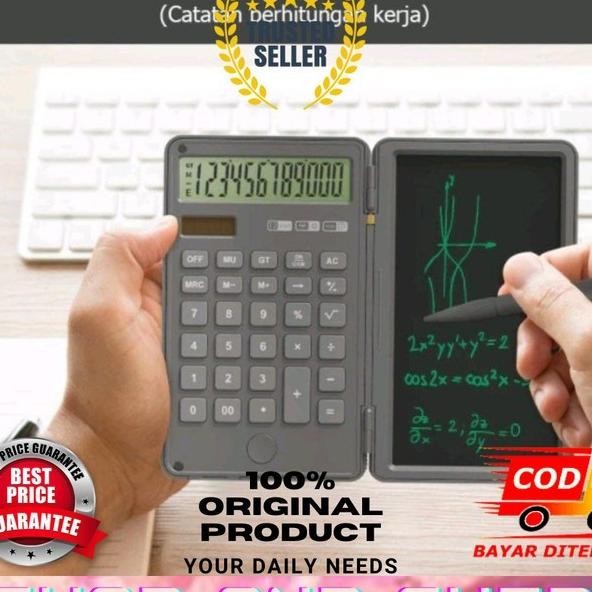 

Eksklusif Go Math Calculator (Kalkulator + Note Lcd) Sas