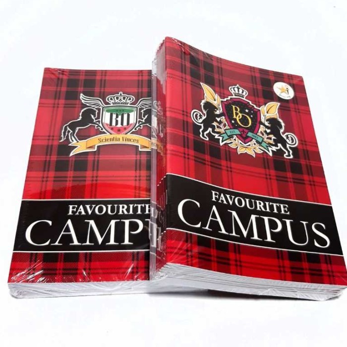 

Sale Grosir (1Packs/10Buku ) Buku Tulis Campus Favourite Besar Isi 50 Lemb