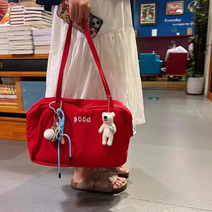 Nylon Casual Large Capacity Nylon Bag Handbag All-Match Commute One-Shoulder Tote Underarm Bag