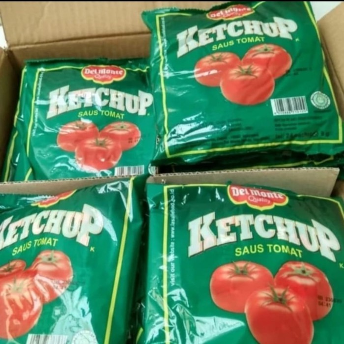

Dijual!!! Delmonte Saus Tomat Saset Kartonan Isi 20 Pak