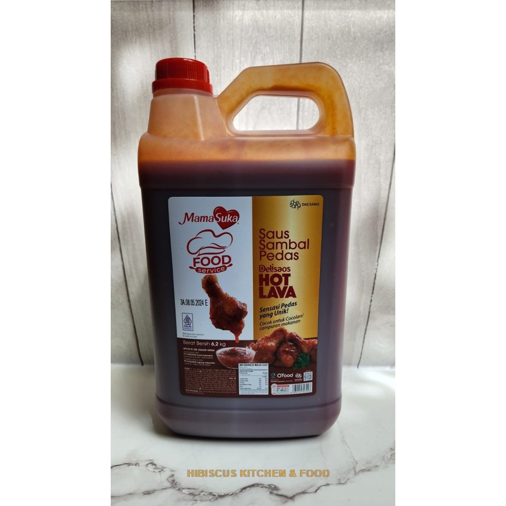 

Dijual!!! Mamasuka - Delisaos Hot Lava 6,2 Kg