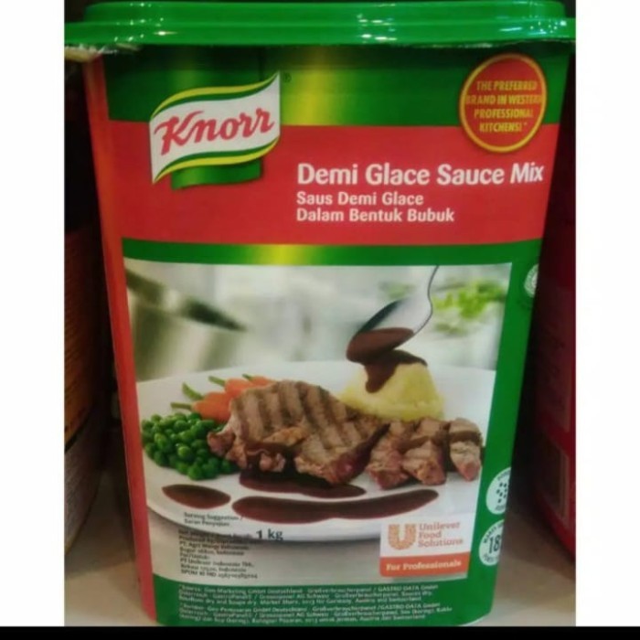 

Dijual!!! Knorr Demi Glace Sauce Mix 1 Kg