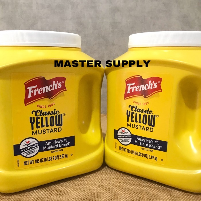 

Dijual!!! French Classic Yellow Mustard 2.97 Kg / Mustard