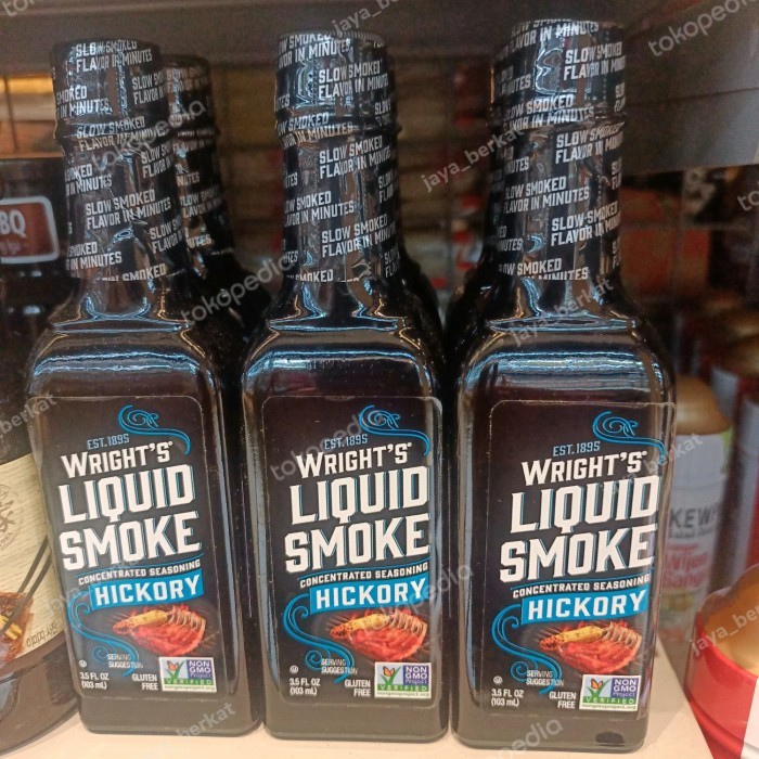

Dijual!!! Wright'S Liquid Smoke Hickory 103Gr Bumbu Bbq