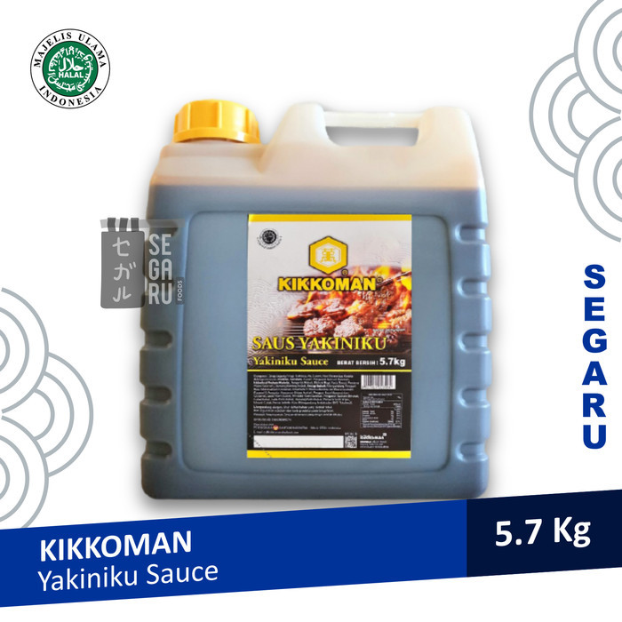 

Dijual!!! Kikkoman Yakiniku Sauce Saus Yakiniku Halal Jerigen 5 Liter