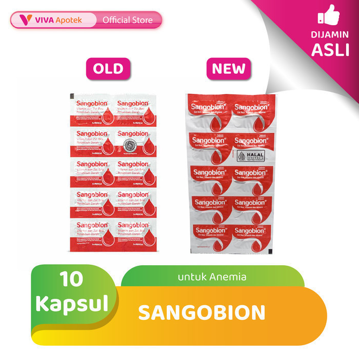 Sangobion untuk Anemia (10 Kapsul)