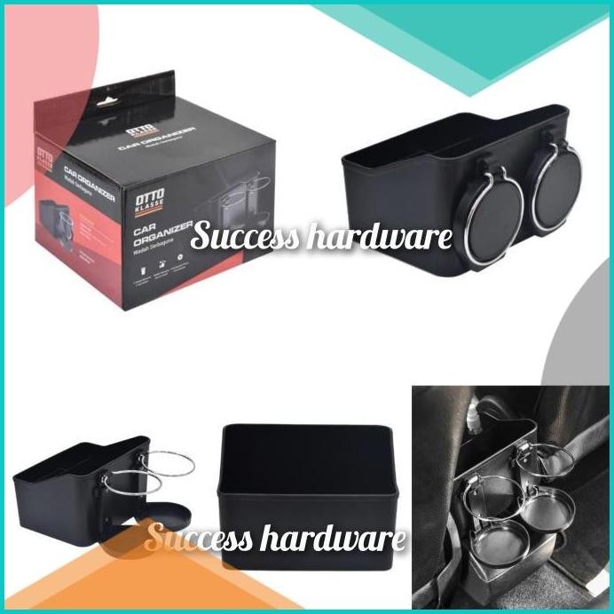 OTTO KLASSE ORGANIZER MOBIL SERBAGUNA ARM REST-HITAM/CAR ARM REST STO