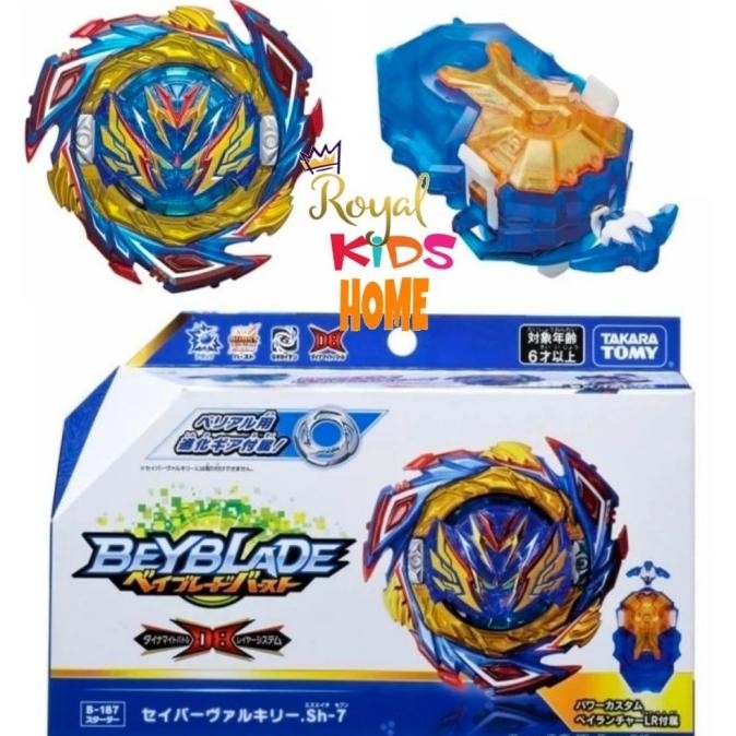 Murah Berkualitas Beyblade Burst Dbs6 B-187 Starter Savior Valkyrie Original Takara Tomy