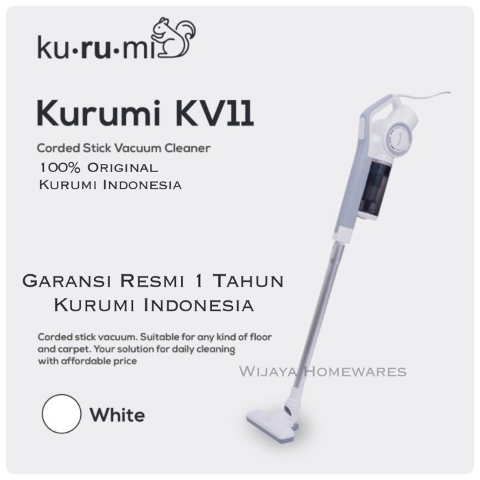 BRG BARU Kurumi KV11 Stick VacuumCleaner / Kurumi KV-11 Stick Vacuum Cleaners