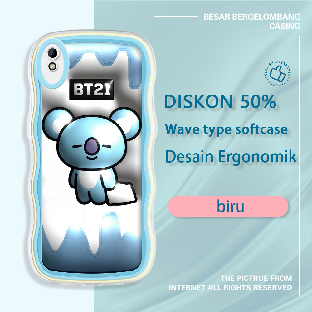 jinsouwe Redmi 6 6A 7 8 8A 9 9A 9C 10A 10C 10 12 5G 13C POCO C65 Note 12R  Casing Ponsel  BT21 Baby 