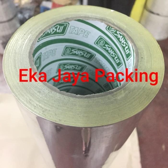 

Lakban Aluminium Foil Tape Lebar 1 Meter (Alumunium Meteran / Eceran)