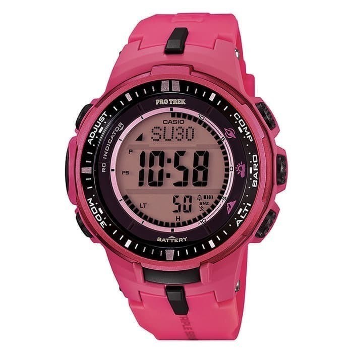 Jam Casio Protrek Original PRW-3000-4BDR PRW30004BDR PRW3000 4B 4 Pink