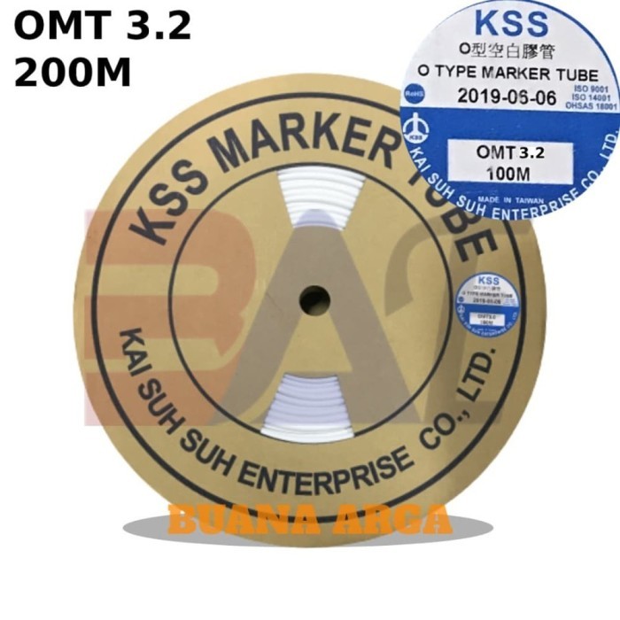 Marker tube ORIGINAL KSS OMT 3.2 Marking Tube Wire 1.5mm