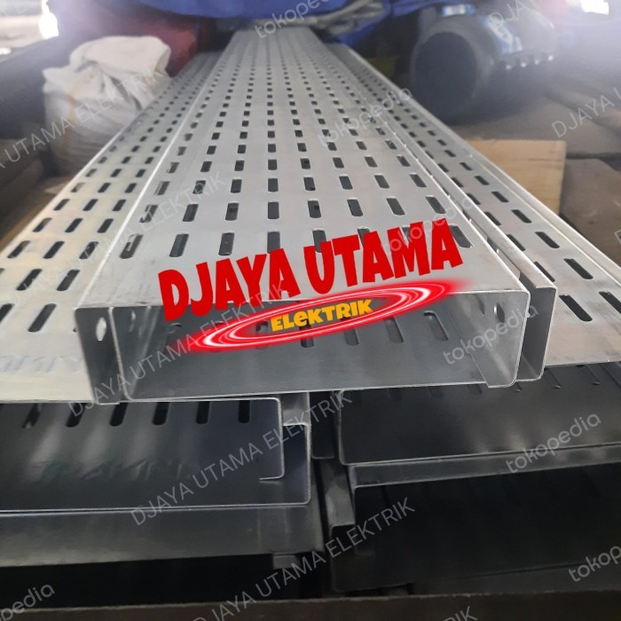 Kabel Tray Type C / U 200x100x2400 Electro / Hotdip Trayindo