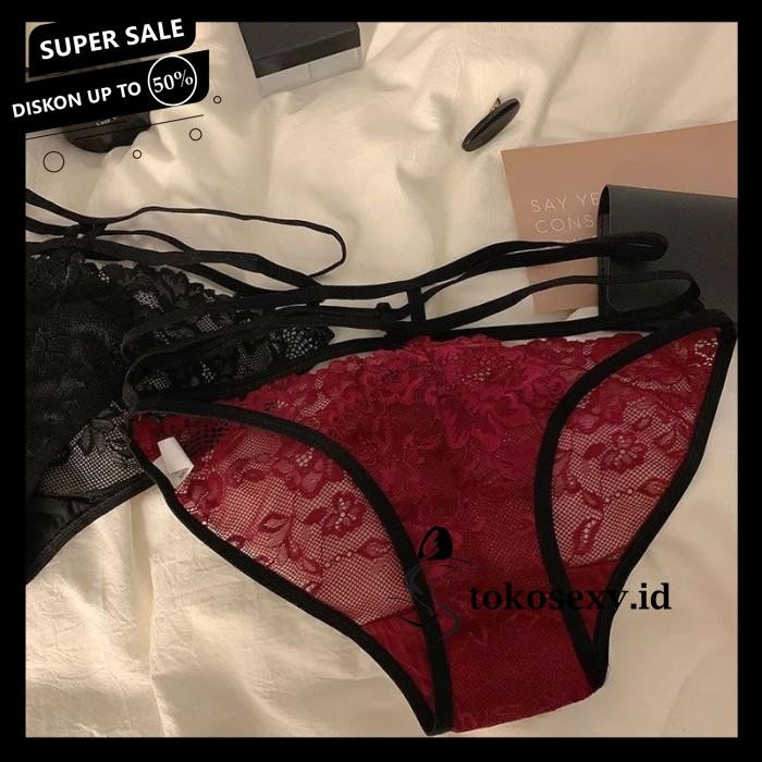 CELANA DALAM RENDA TALI TRANSPARAN SEXY G STRING CD WANITA C PRODUK PILIHAN