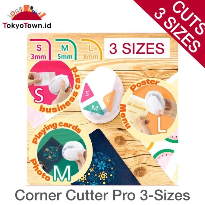 

PAPER PUNCH CORNER ROUNDER KADOMARU PRO / PEMOTONG SUDUT KERTAS