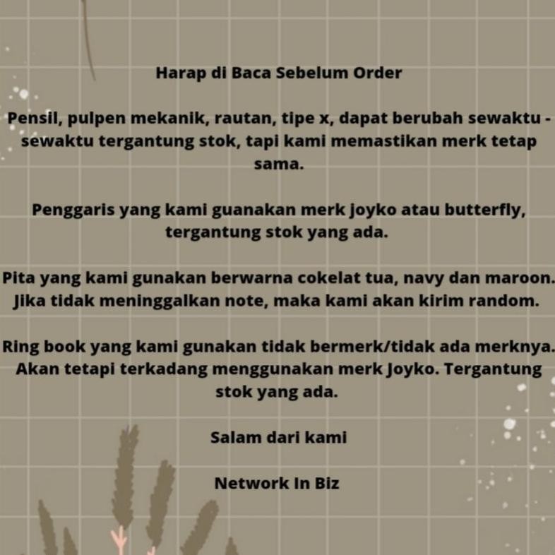 

Aw89 Paket Eko Alat Tulis Sekolah Anak / Hampers Alat Tulis Kantor / Souvenir Alat tulis Anak Sekolah Termurah