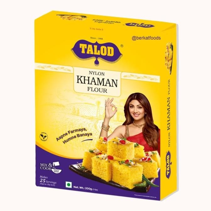 

Instant Nylon Khaman Flour Talod / Premiks Dhokla India / Premix Snack