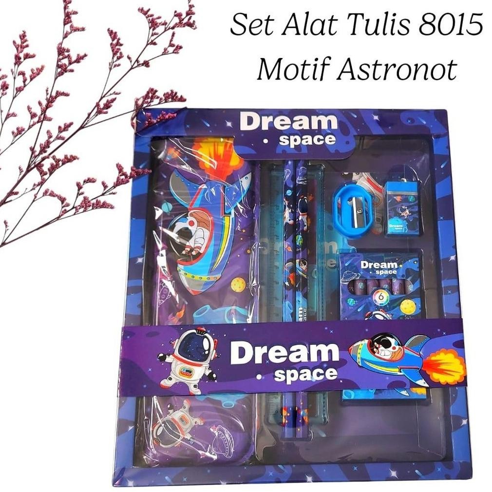 

tg-342 8015 Paket alat Tulis + kotakpensil / Souvenir Ulang Tahun ATK Set Anak karakter Termurah