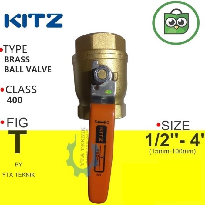 Ball Valve 2 Inch Kitz Original Japan