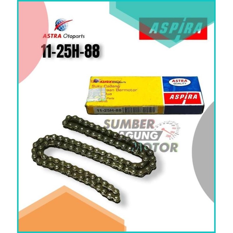RANTAI KAMPRAT MESIN SUPRA FIT NEW REVO LEGENDA ORI ASPIRA 11-25H-88