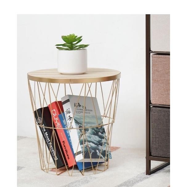 Meja Topaz INFORMA / Meja sudut samping kopi teras minimalis