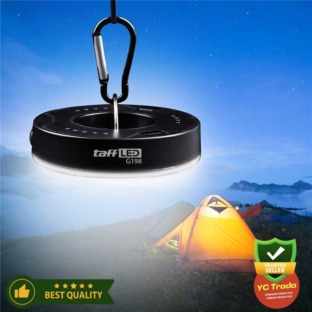 

High Quality TaffLED Lampu LED Camping Tenda Waterproof Emergency COB Natural White - G198