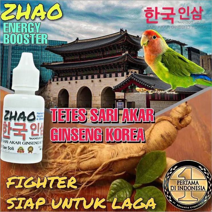Kekinian Vitamin Burung Lomba Doping Stamina Dan Napas Burung. Asli Zhao Sari Akar Ginseng Korea Er-