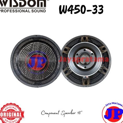 Wisdom W450-33 Speaker Component Original Daun Carbon W45033