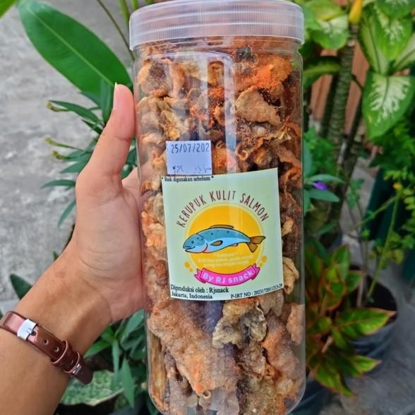 

Keripik Kulit Ikan Salmon Rasa Balado 175Gr Rasa Gurih Dn Enak