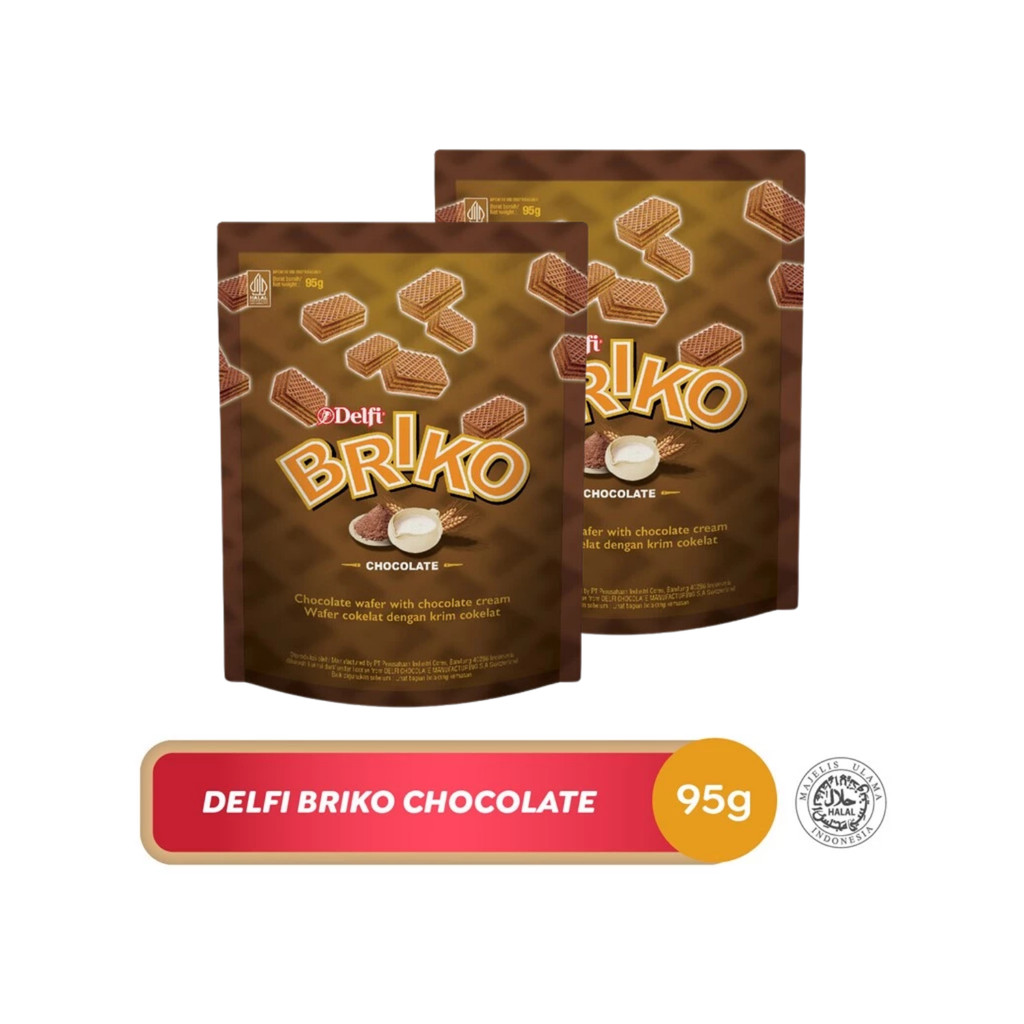 

Delfi Briko Chocolate 95gr x 2 pcs