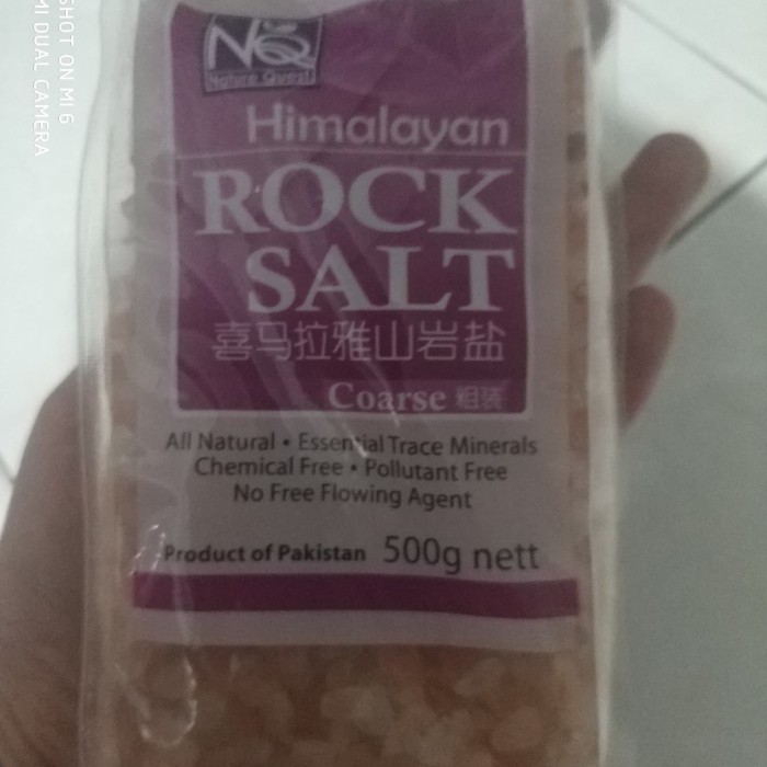 

Himalayan Salt Coarse Garam Himalaya Kasar 500 Gram Organic - Adelineez