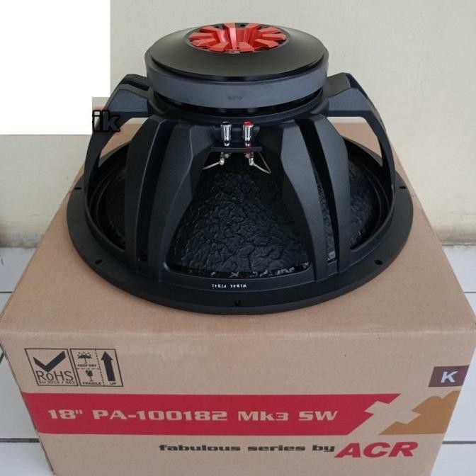 Speaker Acr Fabulous 18 Inch Pa 100182 Mk3 Sw 2000 Watt