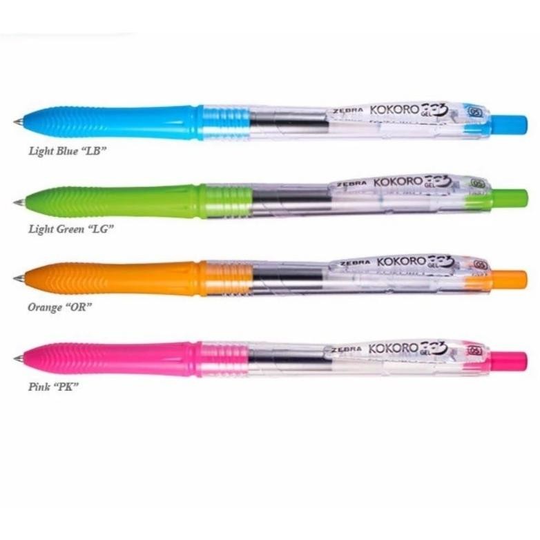 

CXV-38 12pcs Pulpen mirip kokoro sweet 0,5 original tinta Hitam Premium