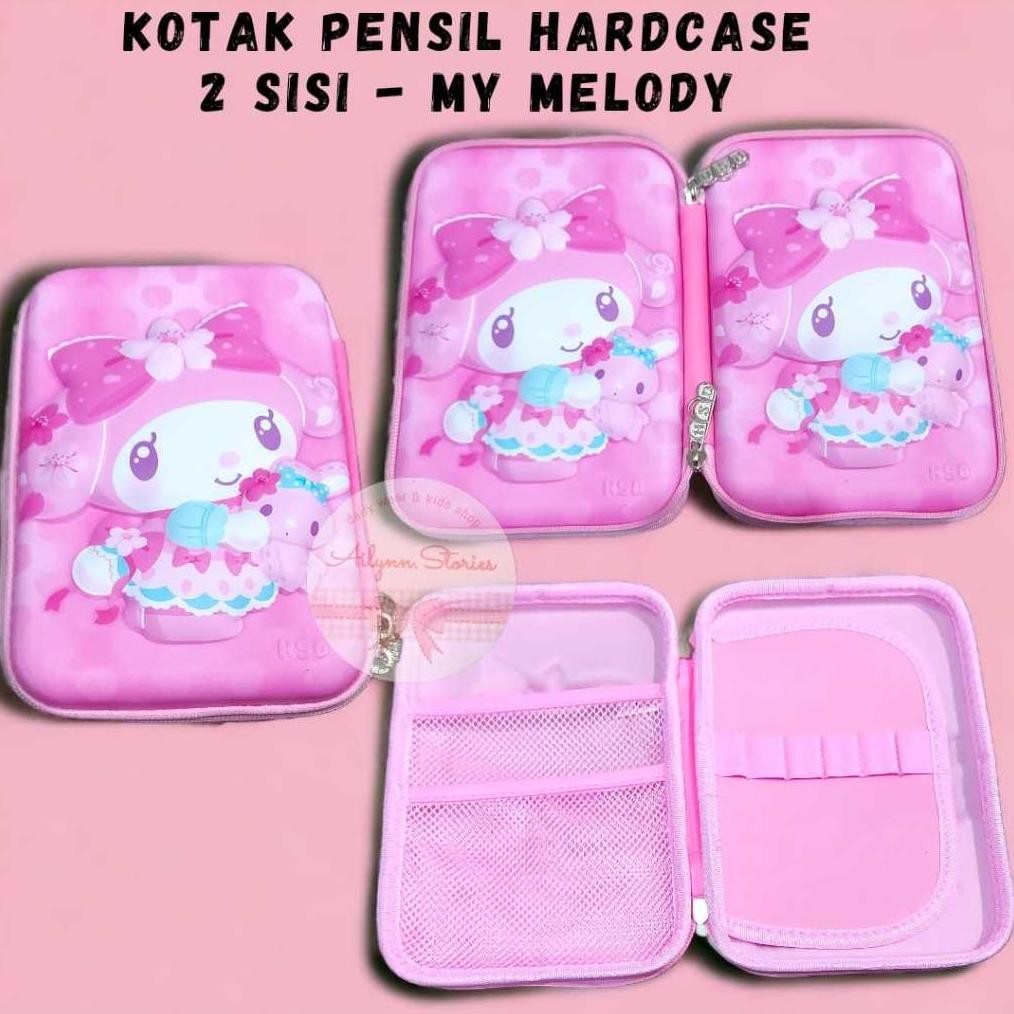 

dg-4 AS Kotak tempat pensil hardcase Anak-anak Timbul 2D/3D bahan Import Original