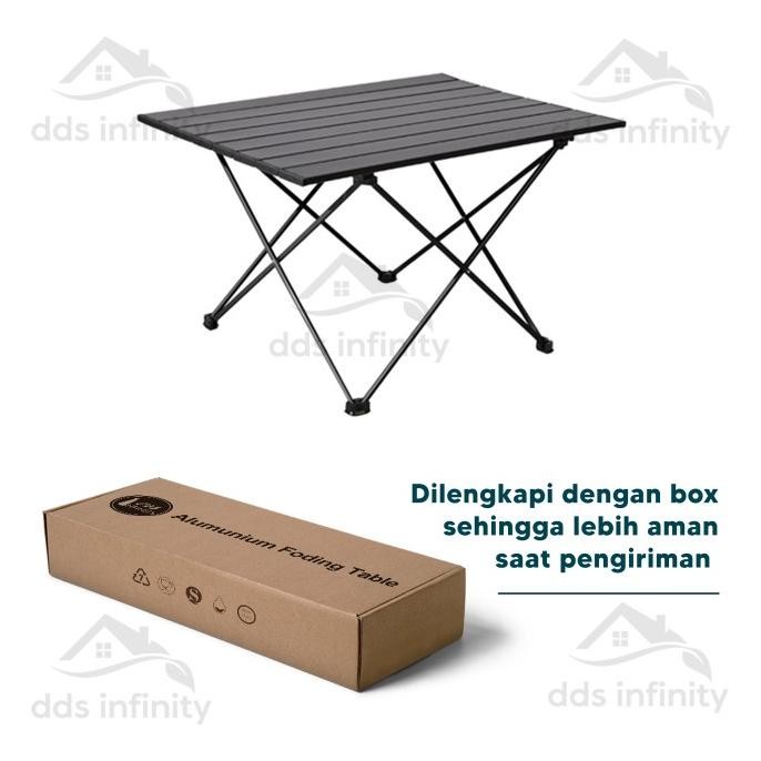 Meja Lipat Outdoor Aluminium Meja Lipat Camping Meja Lipat Portable