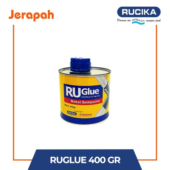 Ruglue Rucika 400 Gr - Lem Pipa & Fitting PVC