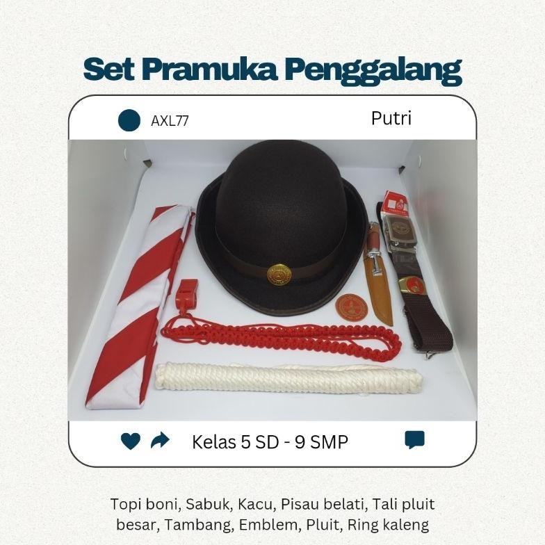 

QV21 SET PRAMUKA SIAGA PENGGALANG PENEGAK (SD, SMP, SMA) Termurah