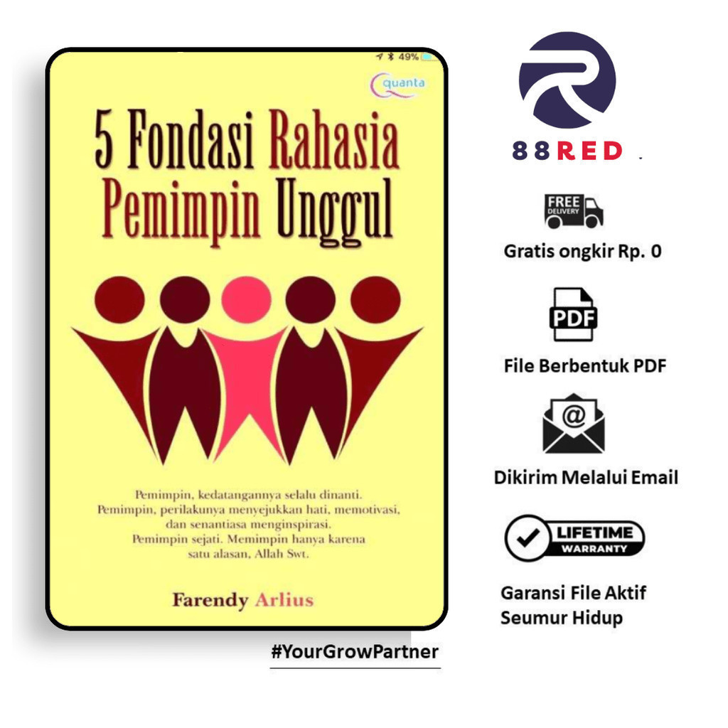 

255. 5 FONDASI RAHASIA PEMIMPIN UNGGUL (FARENDY ARLIUS) - [-]