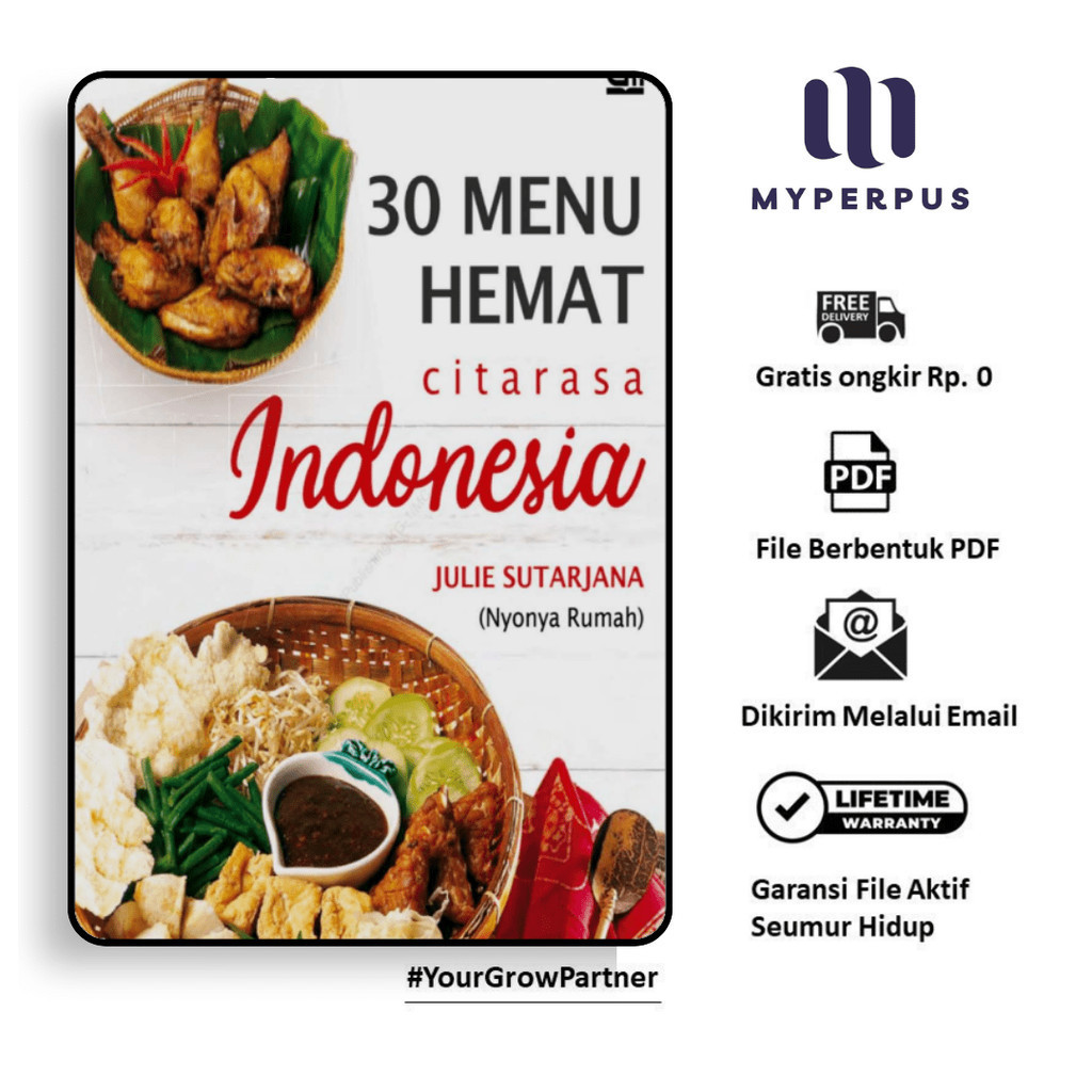 

373. 30 MENU HEMAT CITARASA INDONESIA (JULIE SUTARJA - [-]