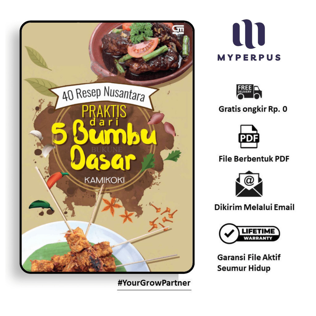 

420. 40 RESEP NUSANTARA PRAKTIS DARI 5 BUMBU DASAR - [-]