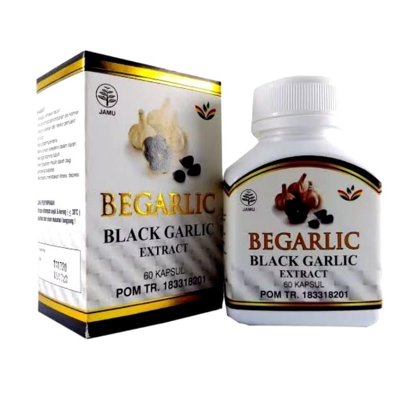 BEGARLIC (Black Garlic Extract) isi 60 kapsul / Ekstrak bawang hitam