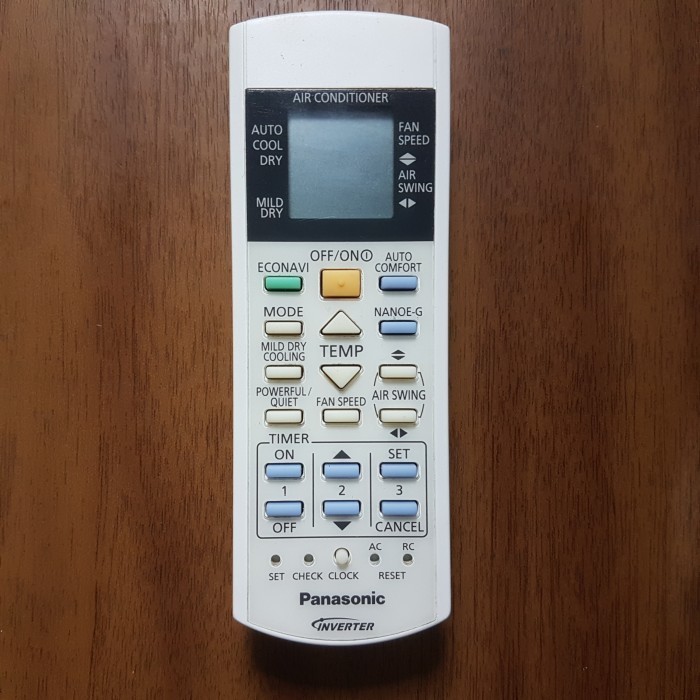 Remote AC Panasonic Inverter