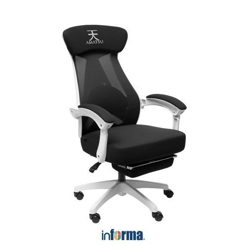 Terlaris Informa - Informa Uranus Kursi Gaming - Hitam/Putih
